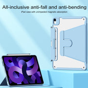 For Huawei MatePad 11 Detachable Rotating Leather Tablet Case(Blue)