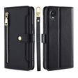 For Kyocera Digno BX2-Digno SX2-A101KC Sheep Texture Cross-body Zipper Wallet Leather Phone Case(Black) - free shipping - PMC TechLife - Order now!