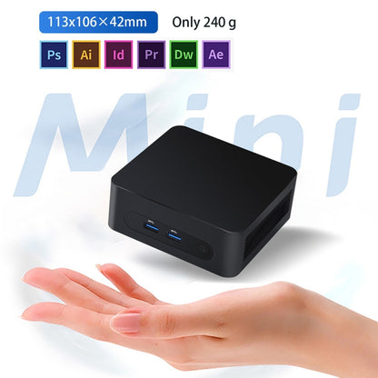ZX03 Windows 11 Mini PC, Intel Twin Lake N150, Support Dual HDMI Output, Spec:32GB+1TB(UK Plug) - free shipping - PMC Jewellery - Order now!