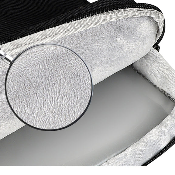 ST11 Polyester Thickened Laptop Bag, Size:14.1-15.4 inch(Black)