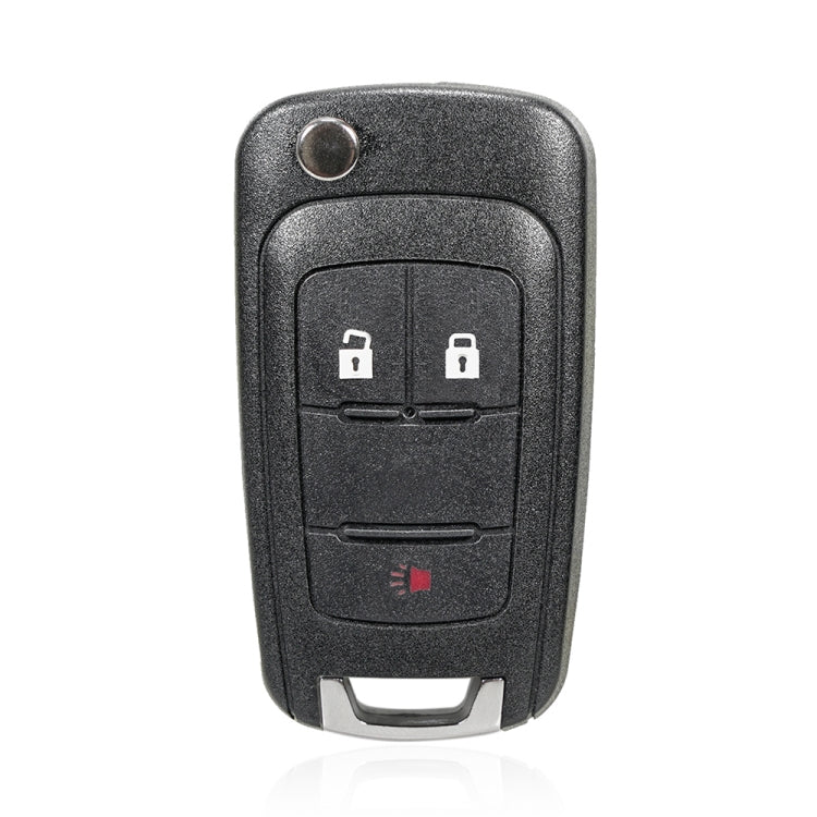 For Opel Car Keys Replacement Car Key Case with Foldable Key Blade(3 Buttons) - Remote Car Key by PMC TechLife | Online Shopping South Africa | PMC TechLife | Buy Now Pay Later Mobicred