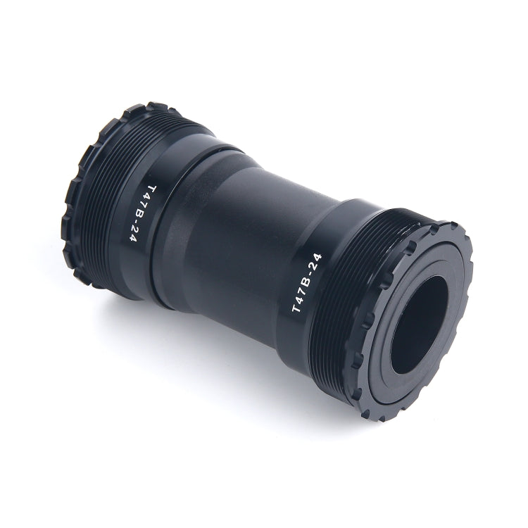 T47B24 Bottom Bracket Fits 86.5mm Width of Bicycle Frame(Black) - Bottom Brackets by PMc TechLife | Online Shopping South Africa | PMc TechLife | Buy Now Pay Later Mobicred
