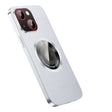 For iPhone 14 Pro R-JUST RH05 Magnetic Leather Metal Phone Case(Silver) - iPhone 14 Pro Cases by R-JUST | Online Shopping South Africa | PMC TechLife | Buy Now Pay Later Mobicred