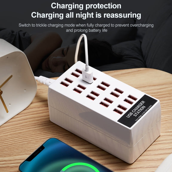 820 20-Ports Desktop USB Charger Station HUB(EU)