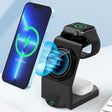 WT-158 MagSafe Magnetic Multi in One Wireless Charger - Wireless Charger by PMC TechLife | Online Shopping South Africa | PMC TechLife | Buy Now Pay Later Mobicred