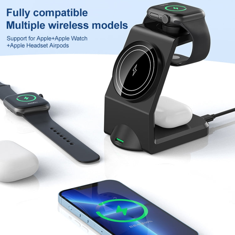 WT-158 MagSafe Magnetic Multi in One Wireless Charger