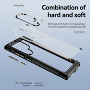 For Samsung Galaxy S24 Ultra 5G TPU + PC Lens Protection Phone Case(Black)