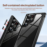 For Samsung Galaxy S24 Ultra 5G TPU + PC Lens Protection Phone Case(Black)