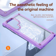 For Samsung Galaxy S24 Ultra 5G TPU + PC Lens Protection Phone Case(Purple)