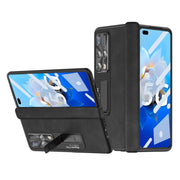 For Huawei Mate X2 5G Napa Texture All-inclusive Phone Case(Black)