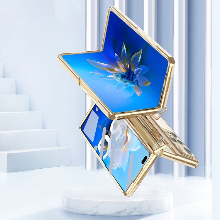 For Huawei Mate X2 Phantom Series Integrated Folding Phone Case with Stylus(Black) - Huawei Cases by PMC TechLife | Online Shopping South Africa | PMC TechLife | Buy Now Pay Later Mobicred