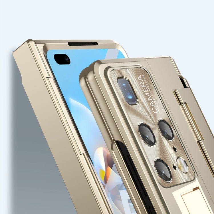 For Huawei Mate X2 Integrated Folding Phone Case with Hinge(Silver)