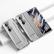 For Honor Magic Vs Integrated Folding Phone Case with Hinge(Silver) - Honor Cases by PMC TechLife | Online Shopping South Africa | PMC TechLife | Buy Now Pay Later Mobicred
