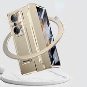 For Honor Magic Vs Integrated Folding Phone Case with Hinge(Silver)