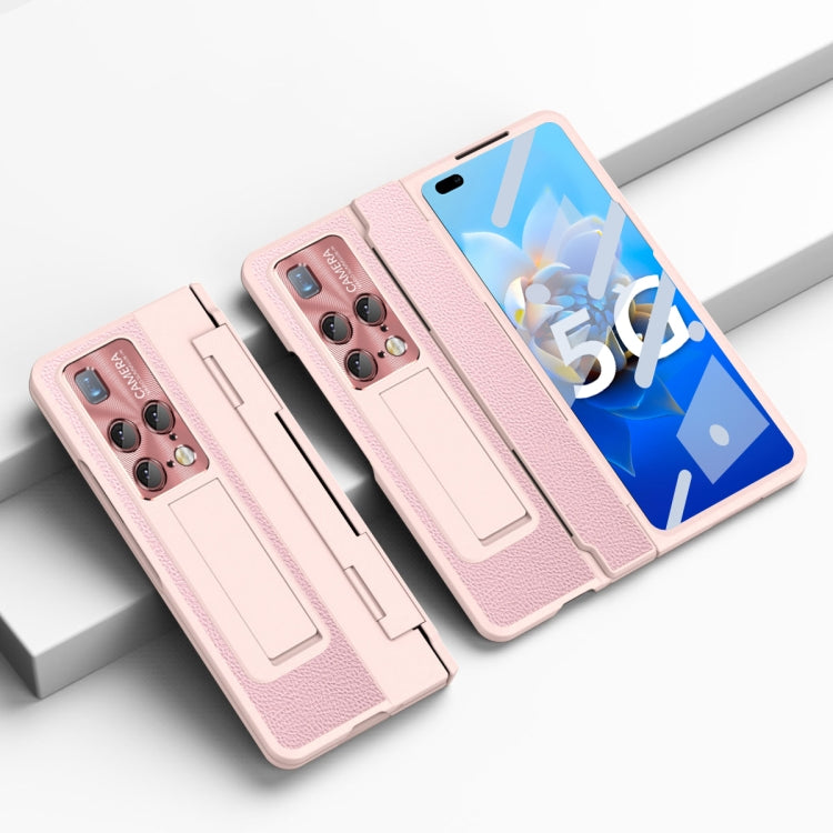 For Huawei Mate X2 Integrated Full Coverage Phone Case with Hinge(Pink) - Huawei Cases by PMC TechLife | Online Shopping South Africa | PMC TechLife | Buy Now Pay Later Mobicred