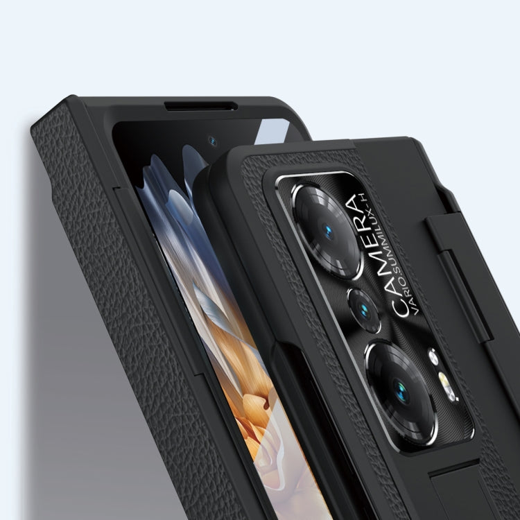 For Honor Magic Vs Integrated Full Coverage Phone Case with Hinge(Black) - Honor Cases by PMC TechLife | Online Shopping South Africa | PMC TechLife | Buy Now Pay Later Mobicred