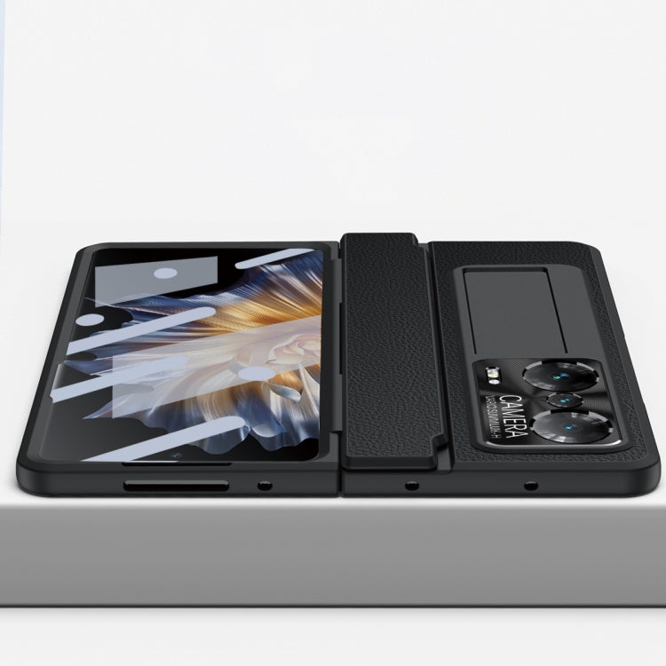 For Honor Magic Vs Integrated Full Coverage Hinge Phone Case with Stylus(Black) - Honor Cases by PMC TechLife | Online Shopping South Africa | PMC TechLife | Buy Now Pay Later Mobicred