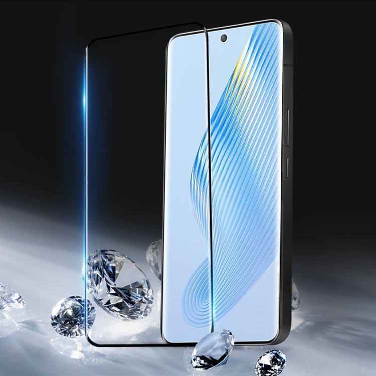 For Honor Magic5 10pcs DUX DUCIS 0.33mm 9H Medium Alumina Tempered Glass Film