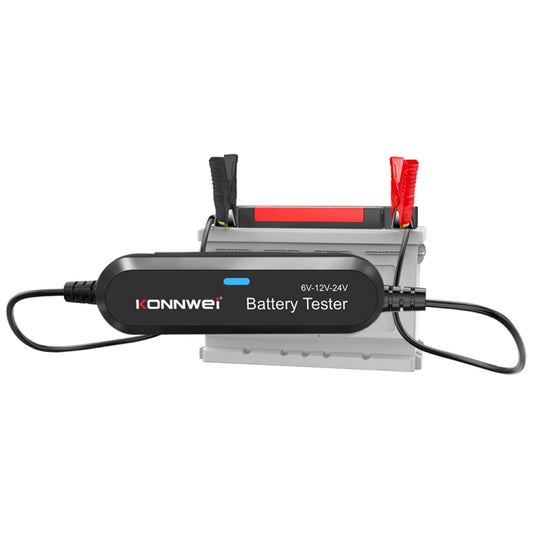 KONNWEI BK200 6V/12V/24V Car Bluetooth Battery Tester(Black) - free shipping - PMC Jewellery - Order now!