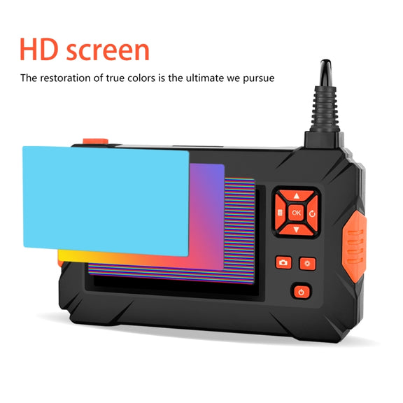 P130 5.5mm 4.3 inch Single Camera with Screen Endoscope, Length:2m