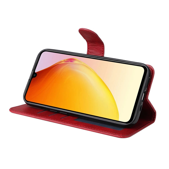 For vivo V25 5G/V25e 4G/X80 Lite Classic Calf Texture Flip Leather Phone Case(Red)