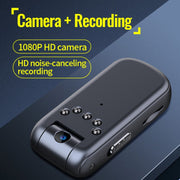 JNN V13 1080P Multifunctional Infrared Night Vision Recorder, Capacity:128G(Black)