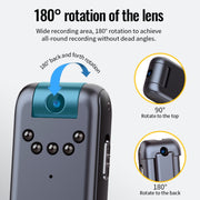 JNN V13 1080P Multifunctional Infrared Night Vision Recorder, Capacity:128G(Black)