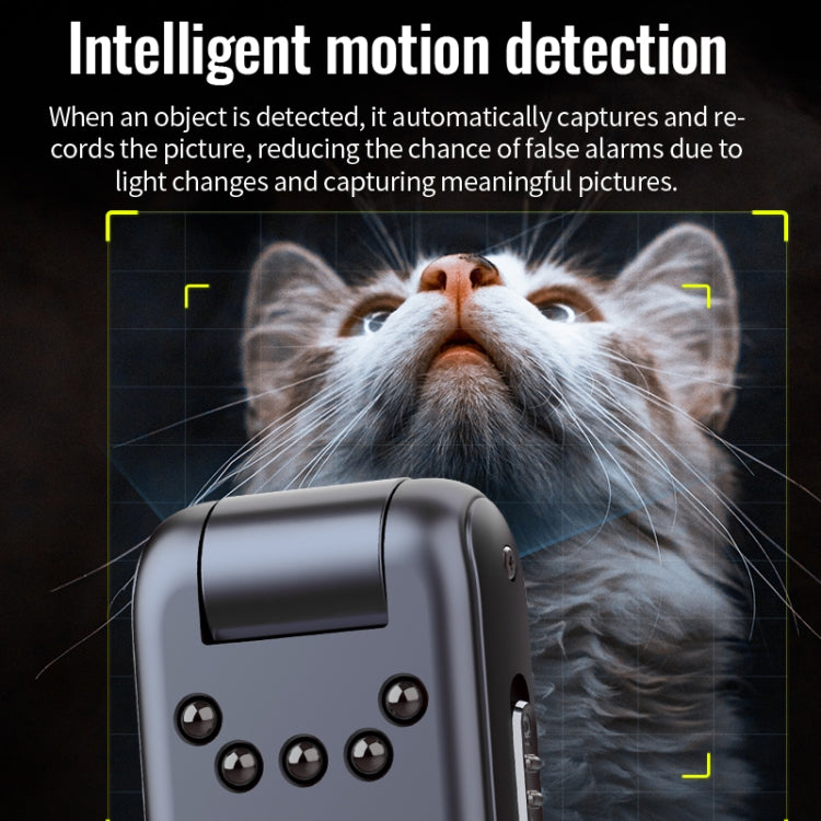 JNN V13 1080P Multifunctional Infrared Night Vision Recorder, Capacity:128G(Black)