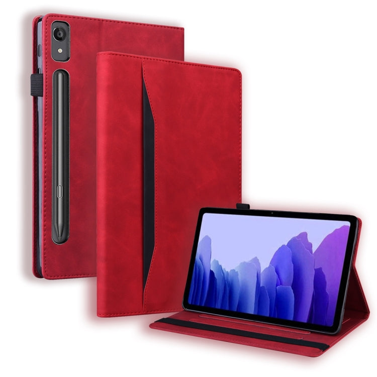 For Lenovo Tab P11 Pro Gen 2 Business Shockproof Horizontal Flip Leather Tablet Case(Red) - Lenovo by PMC TechLife | Online Shopping South Africa | PMC TechLife | Buy Now Pay Later Mobicred