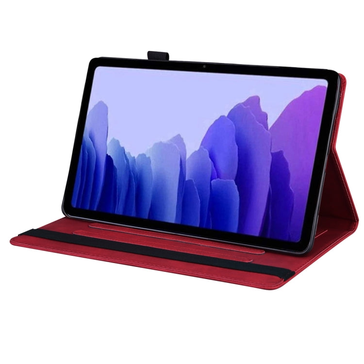 For Lenovo Tab P11 Pro Gen 2 Business Shockproof Horizontal Flip Leather Tablet Case(Red)