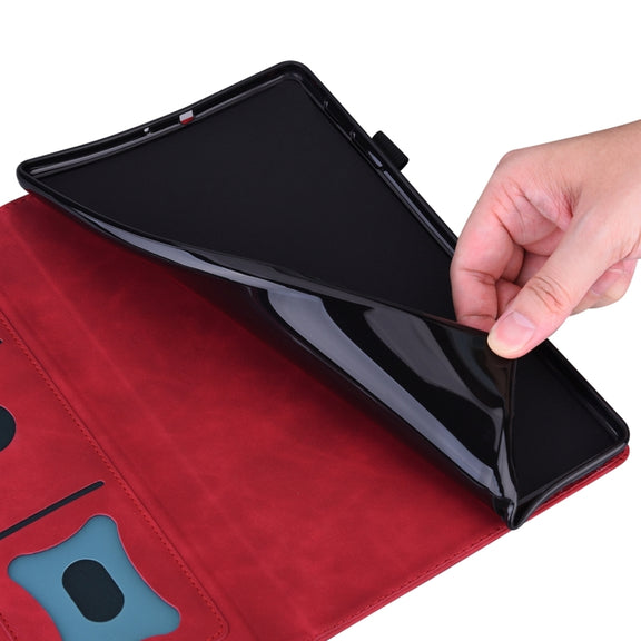 For Lenovo Tab P11 Pro Gen 2 Business Shockproof Horizontal Flip Leather Tablet Case(Red)