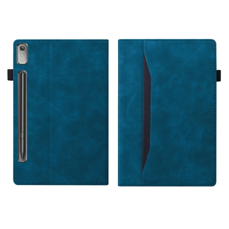 For Lenovo Tab P11 Pro Gen 2 Business Shockproof Horizontal Flip Leather Tablet Case(Blue) - Lenovo by PMC TechLife | Online Shopping South Africa | PMC TechLife | Buy Now Pay Later Mobicred