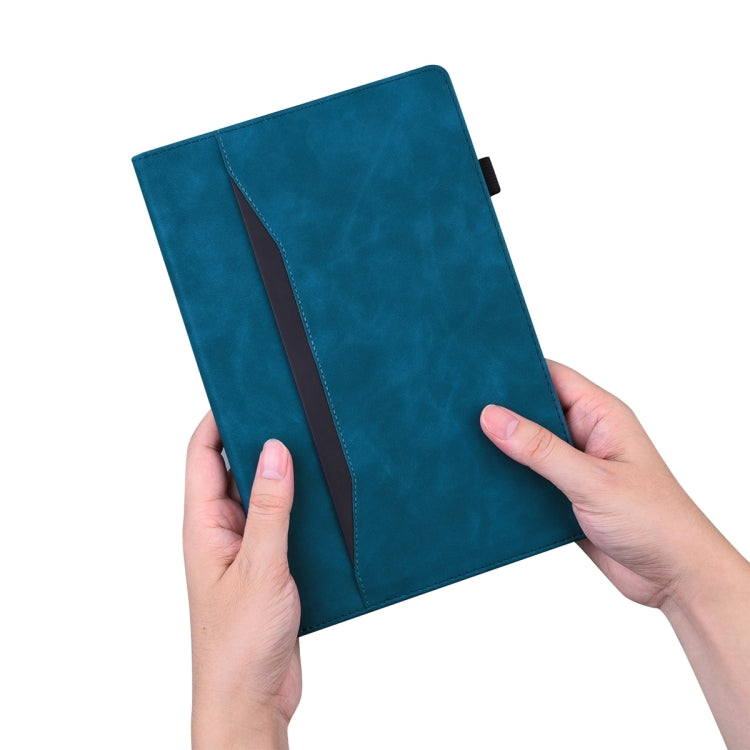 For Lenovo Tab P11 Pro Gen 2 Business Shockproof Horizontal Flip Leather Tablet Case(Blue) - Lenovo by PMC TechLife | Online Shopping South Africa | PMC TechLife | Buy Now Pay Later Mobicred