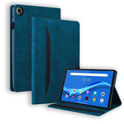 For Lenovo Tab M10 Plus 10.6 3rd Gen 2022 Business Shockproof Horizontal Flip Leather Tablet Case(Blue)