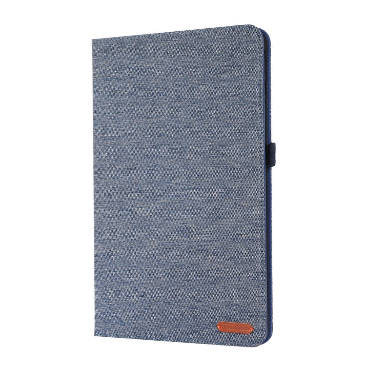 For Honor Pad 9 Pro / V8 Pro Fabric Leather Tablet Case(Blue) - Honor by PMC TechLife | Online Shopping South Africa | PMC TechLife | Buy Now Pay Later Mobicred