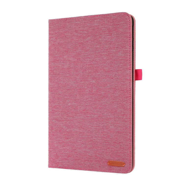 For Honor Pad 9 Pro / V8 Pro Fabric Leather Tablet Case(Pink) - Honor by PMC TechLife | Online Shopping South Africa | PMC TechLife | Buy Now Pay Later Mobicred