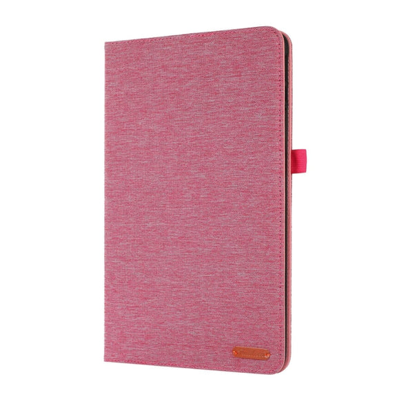 For Honor Pad 9 Pro / V8 Pro Fabric Leather Tablet Case(Pink)