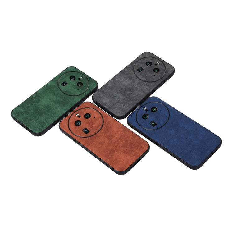 For OPPO Find X6 Pro Morocco Texture PU Phone Case(Brown) - OPPO Cases by PMC TechLife | Online Shopping South Africa | PMC TechLife | Buy Now Pay Later Mobicred