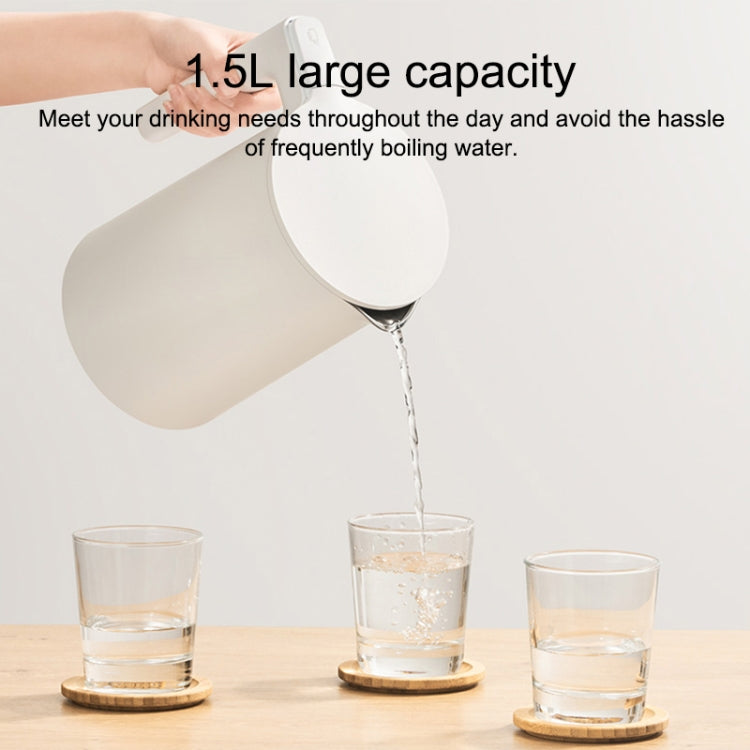 Original Xiaomi Mijia 1.5L 1800W Constant Temperature Electric Kettle 2, AC 220V(White) - free shipping - PMC TechLife - Order now!