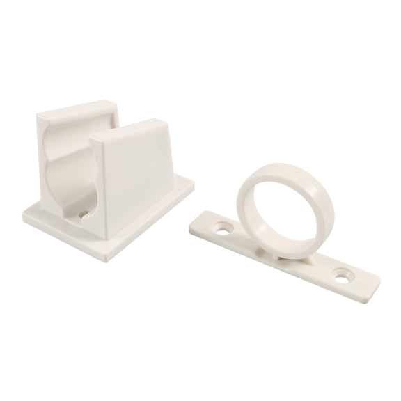 RV 1.5m Flexible Shower Pipe with Spray(White)