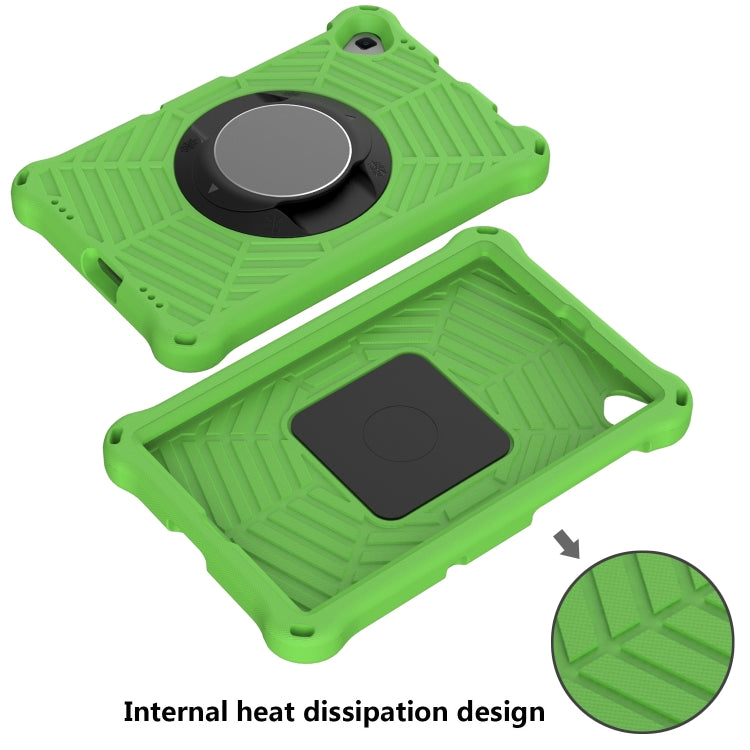 For Lenovo Tab K10 Spider King Silicone Protective Tablet Case(Green) - Lenovo by PMC TechLife | Online Shopping South Africa | PMC TechLife | Buy Now Pay Later Mobicred