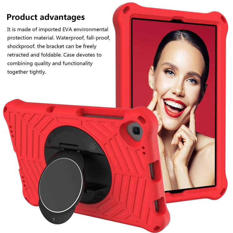 For Lenovo Tab K10 Spider King Silicone Protective Tablet Case(Red) - Lenovo by PMC TechLife | Online Shopping South Africa | PMC TechLife | Buy Now Pay Later Mobicred