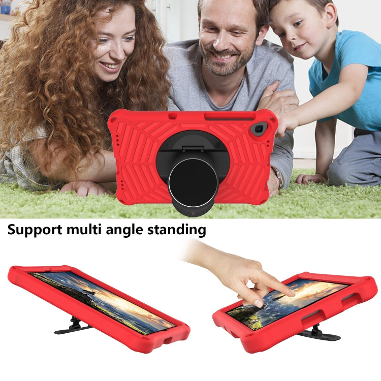 For Lenovo Tab K10 Spider King Silicone Protective Tablet Case(Red) - Lenovo by PMC TechLife | Online Shopping South Africa | PMC TechLife | Buy Now Pay Later Mobicred