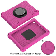 For Amazon Kindle Fire HD 8 / 8 Plus 2022 / 2020 Spider King Silicone Protective Tablet Case(Rose Red)