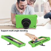 For Amazon Kindle Fire HD 8 / 8 Plus 2022 / 2020 Spider King Silicone Protective Tablet Case(Green)