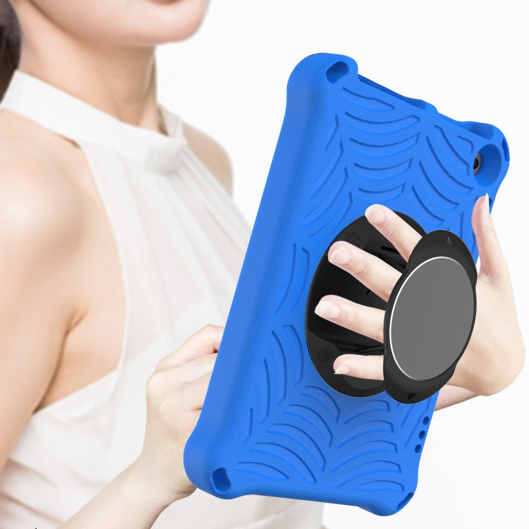 For Amazon Kindle Fire HD 8 / 8 Plus 2022 / 2020 Spider King Silicone Protective Tablet Case(Blue) - free shipping - PMC TechLife - Order now!