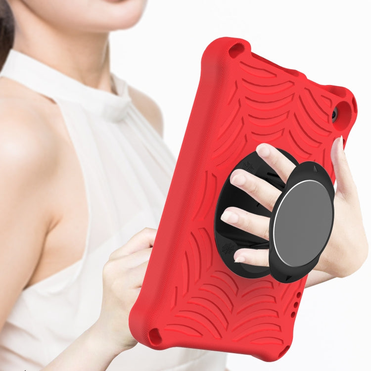 For Amazon Kindle Fire HD 8 / 8 Plus 2022 / 2020 Spider King Silicone Protective Tablet Case(Red) - free shipping - PMC TechLife - Order now!
