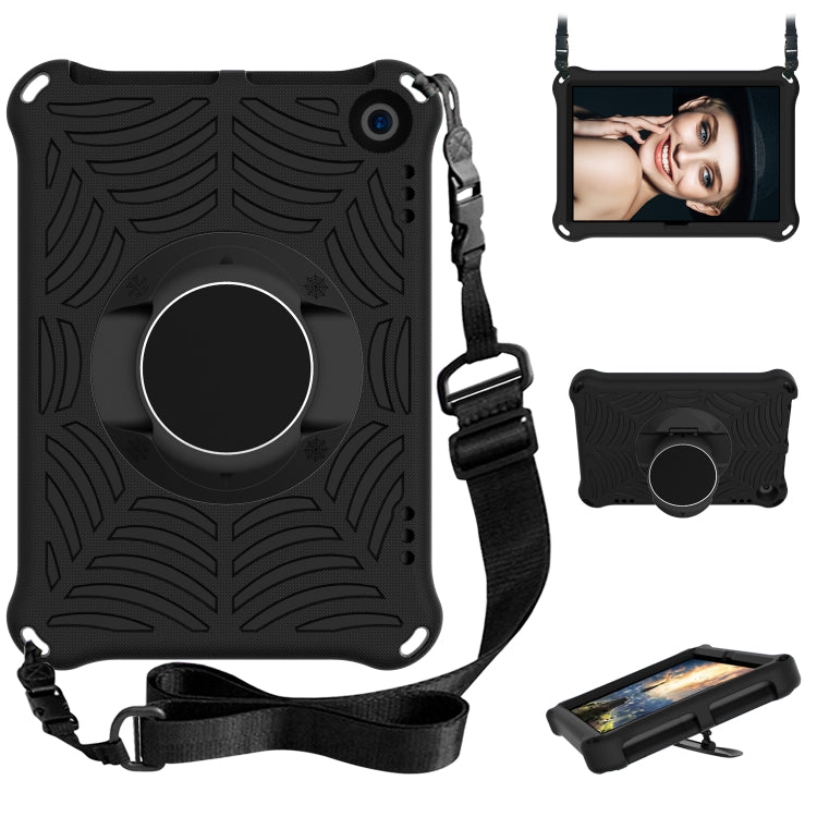 For Amazon Kindle Fire HD 8 / 8 Plus 2022 / 2020 Spider King Silicone Protective Tablet Case(Black)