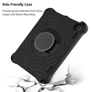 For Amazon Kindle Fire HD 8 / 8 Plus 2022 / 2020 Spider King Silicone Protective Tablet Case(Black)