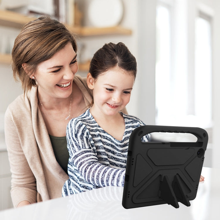 For Lenovo Tab M10 Plus 10.6 3rd Gen 2022 Handle EVA Shockproof Tablet Case with Holder(Black) - Lenovo by PMC TechLife | Online Shopping South Africa | PMC TechLife | Buy Now Pay Later Mobicred